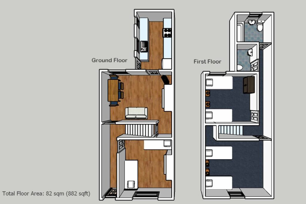 floor plan leigh