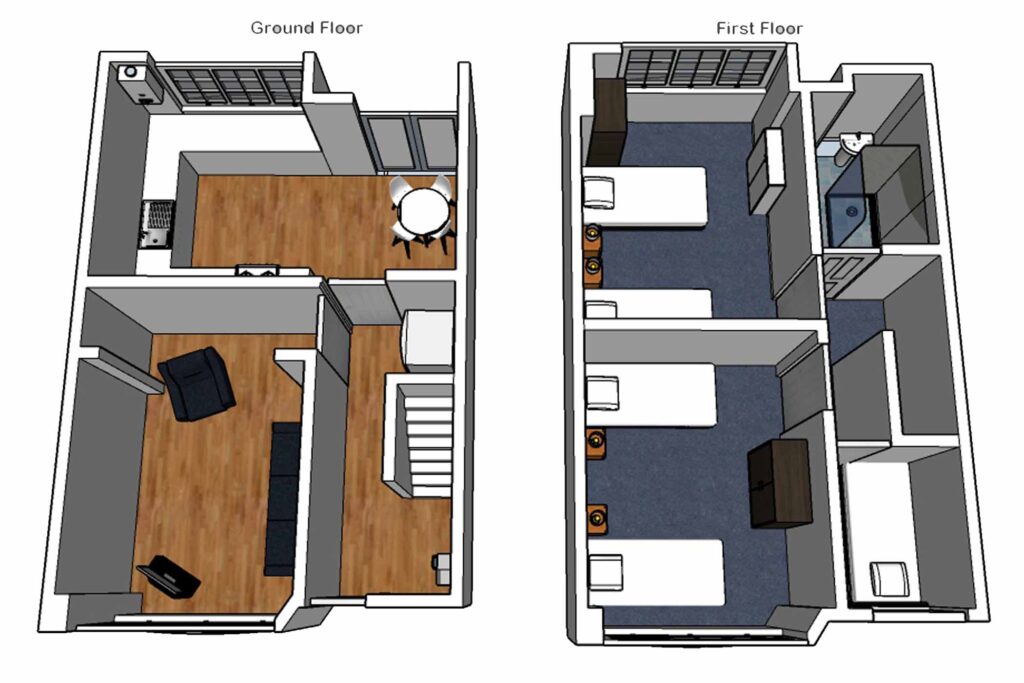 Great Sankey 3D floor plan